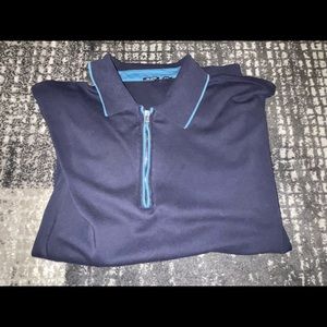 Hugo Boss Mens large long sleeve quarter zip